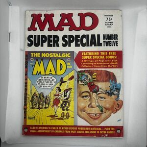 Mad Magazine Super Special Number 12 1973 The Nostalgic Mad Comic Insert Intact